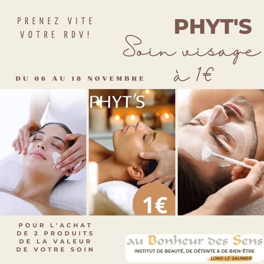 Votre soin visage Phyt's à 1€